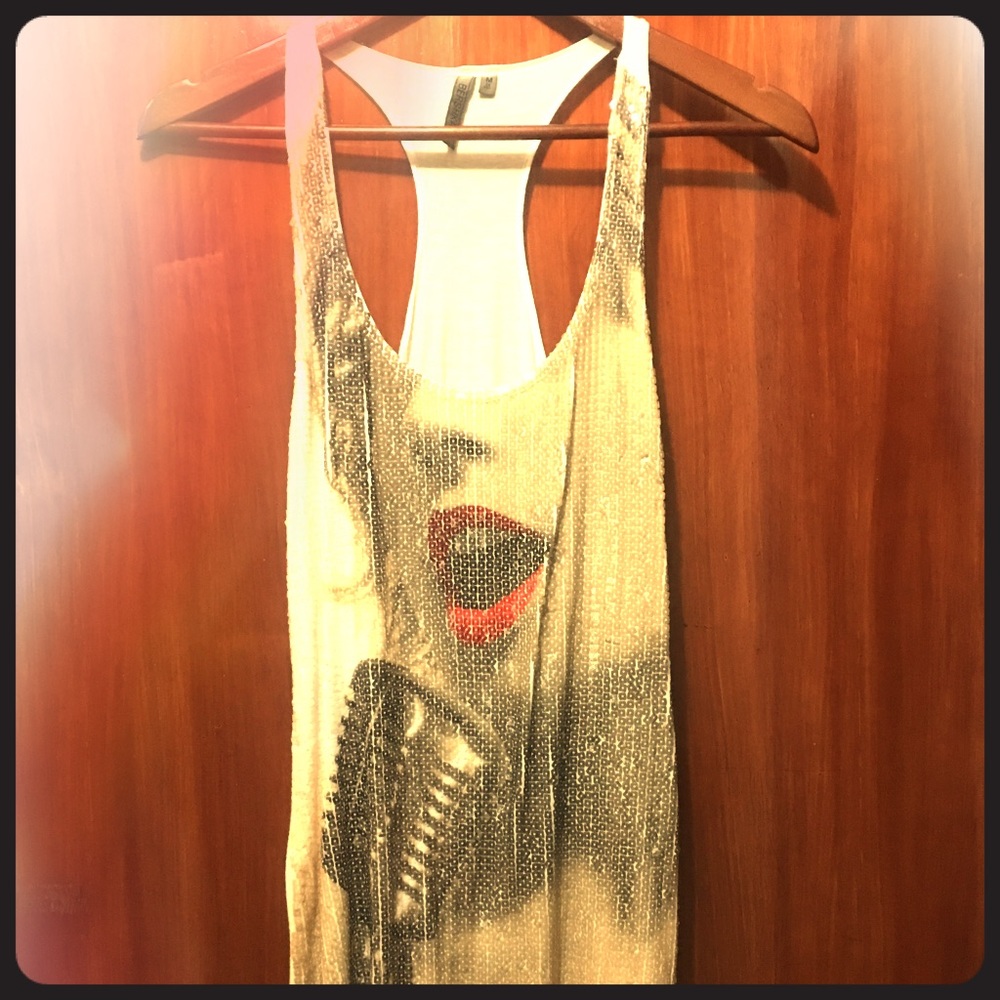 Racer back shirt