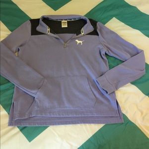 Pink 1/4 zip up jacket