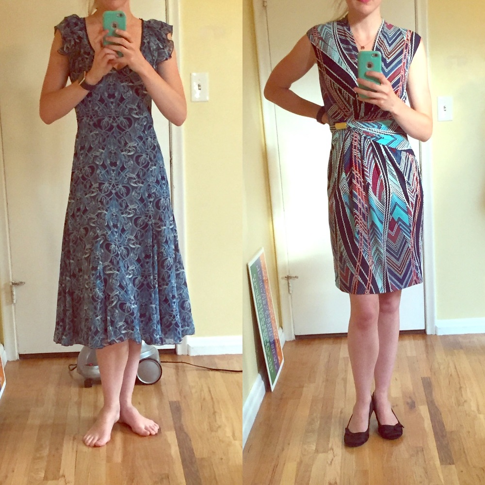 H&M Flutter Salsa Dress & Colorful Print Dress