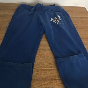 Abercrombie and Fitch Blue Comfy Pants Size Large
