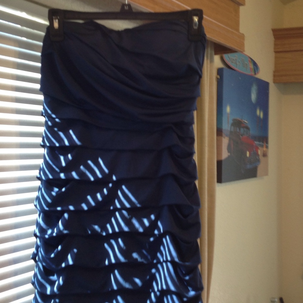 Strapless dress