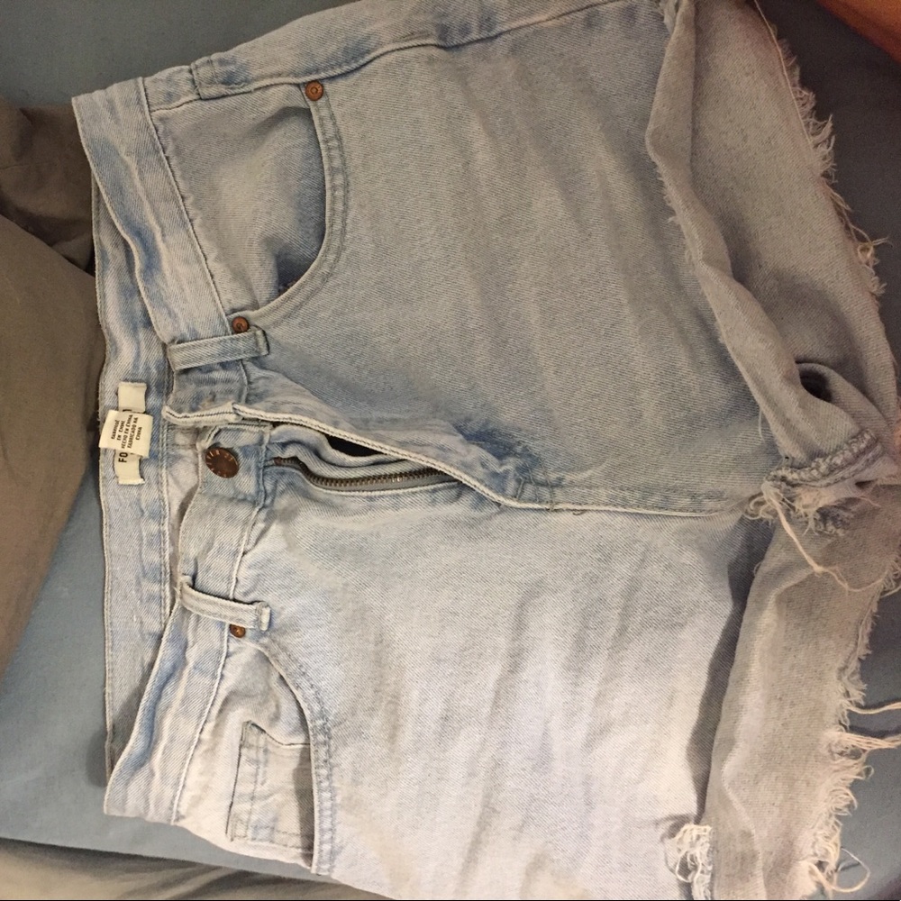 forever 21 high wasted shorts 💖💖