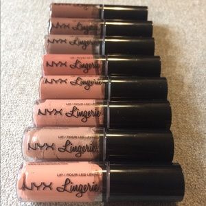 Nyx Lingerie liquid lipsticks