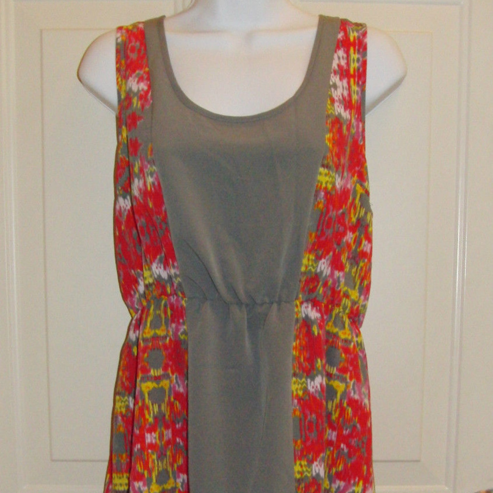 Petticoat Alley Racerback Dress Drop Waist Size M