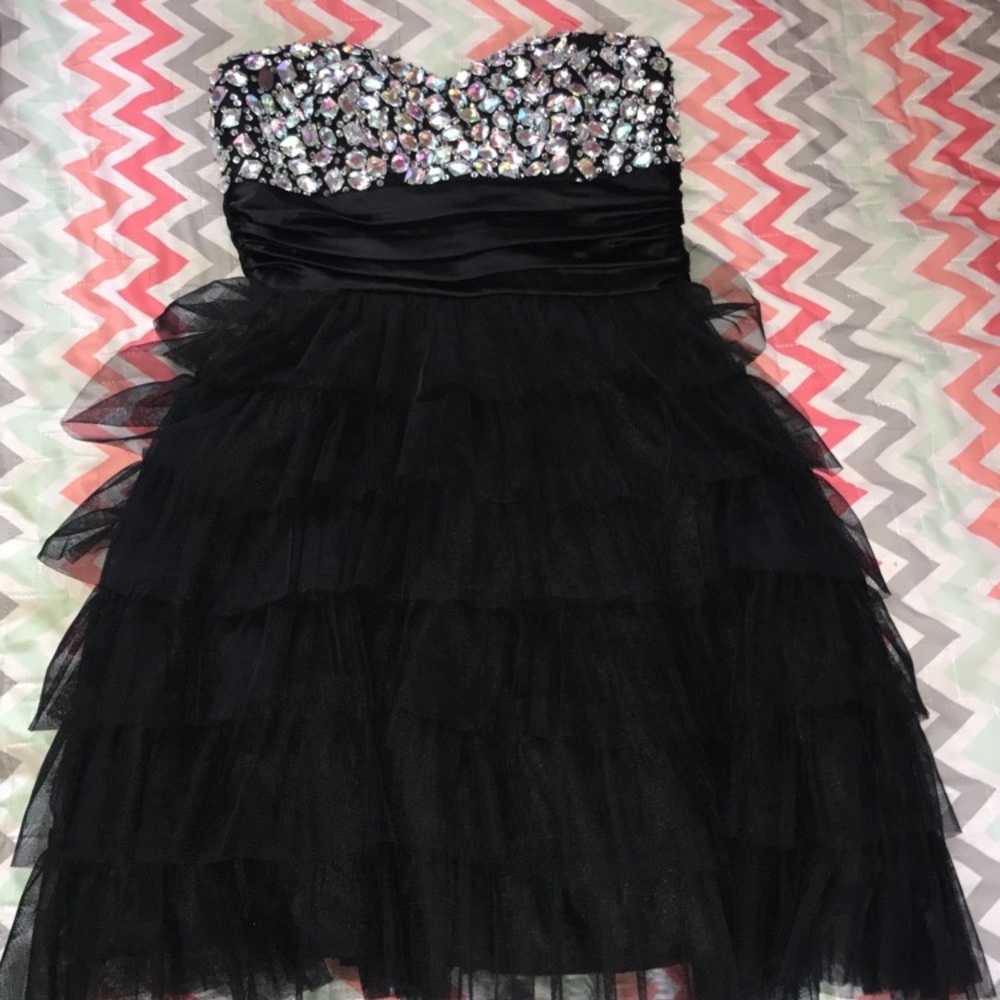 Black homecoming dress