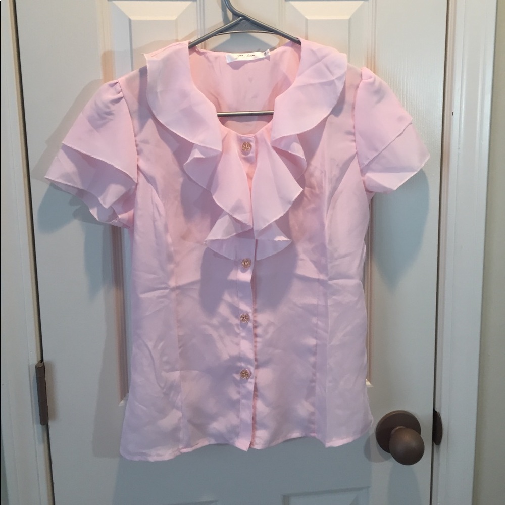Pink blouse