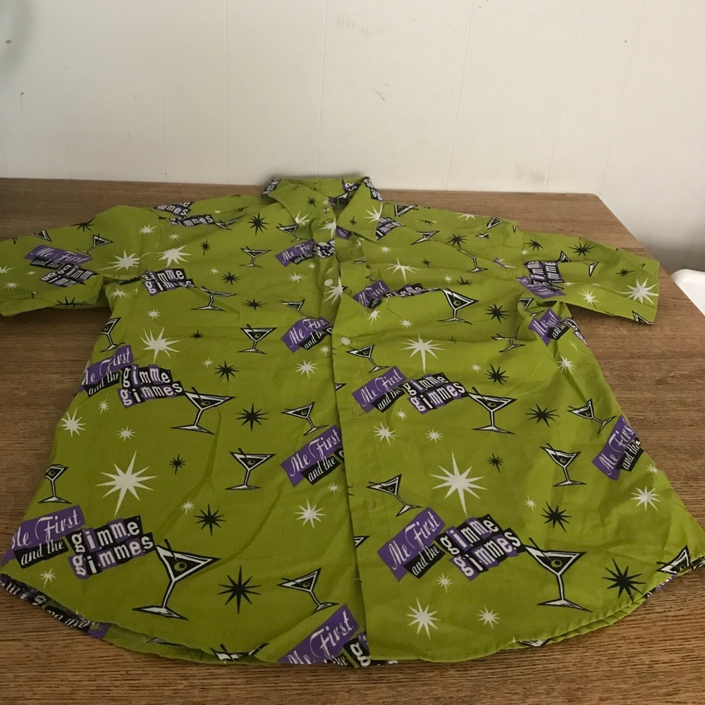 Hurley XL button down shirt