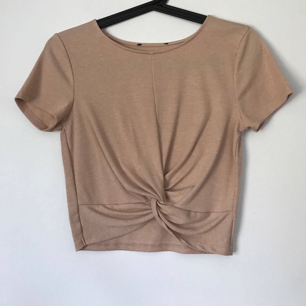 Fancy - knot crop top