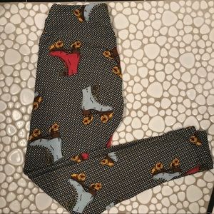 LULAROE ONE SIZE LEGGING - NWOT
