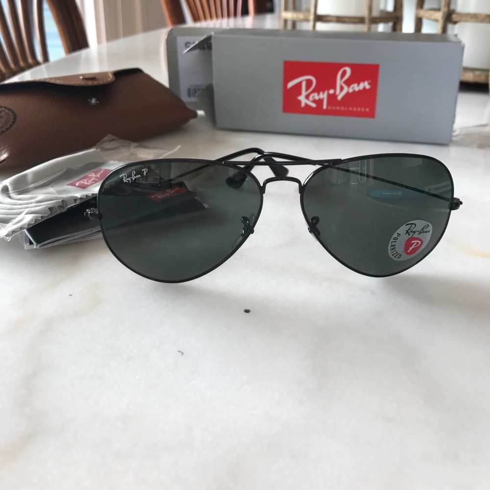 Never worn rayban sunglasses