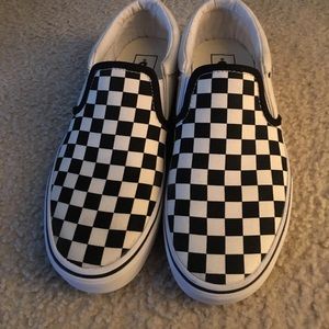 Vans checkerboard slip-On