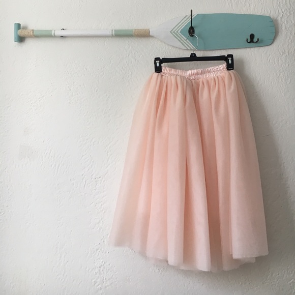 SALE!!🍊NWOT Ballerina Pink Tulle Skirt - Picture 1 of 5