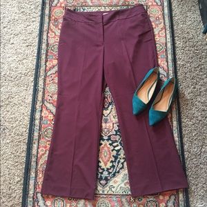 Maroon Loft Trousers