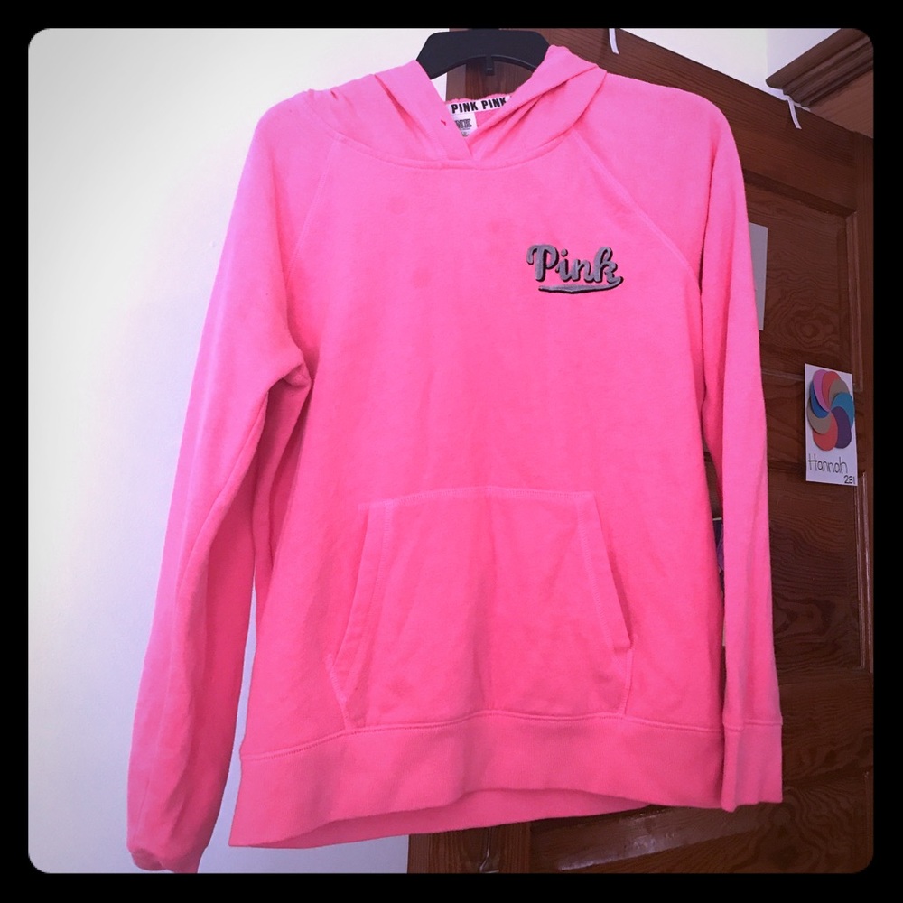Pink Vs hoodie🎀💋