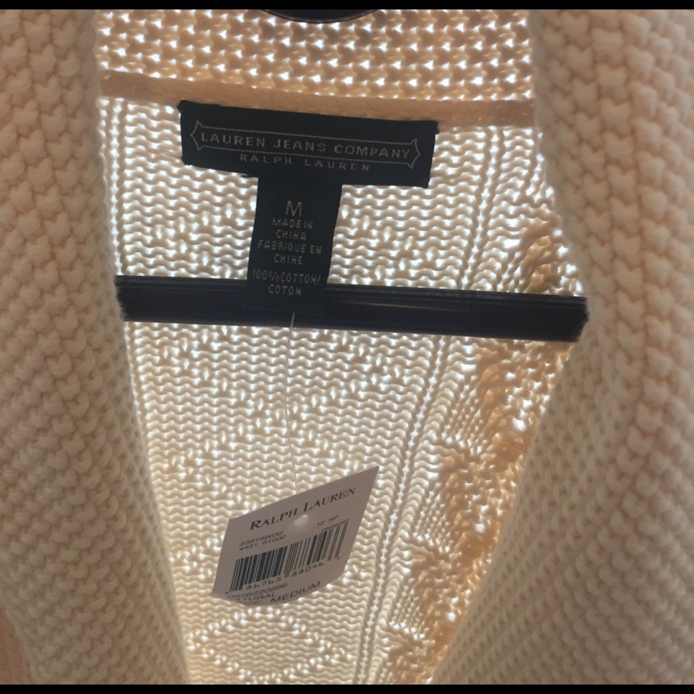 NWT Ralph Lauren cardigan size M