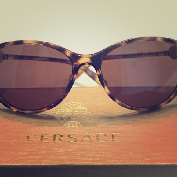 Versace sunglasses tortoise current style main image 5