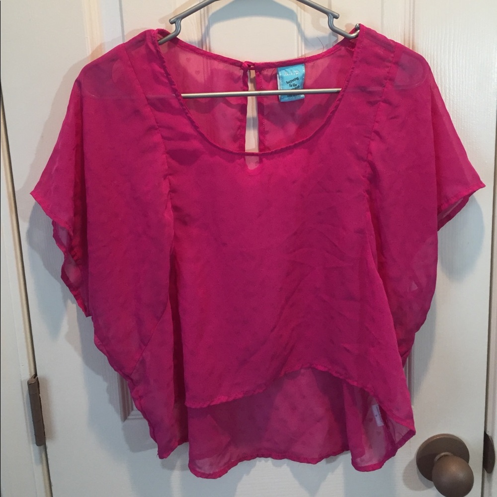 Pink blouse