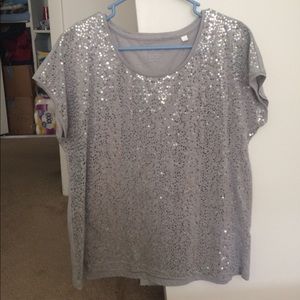 Chicos sequin shirt