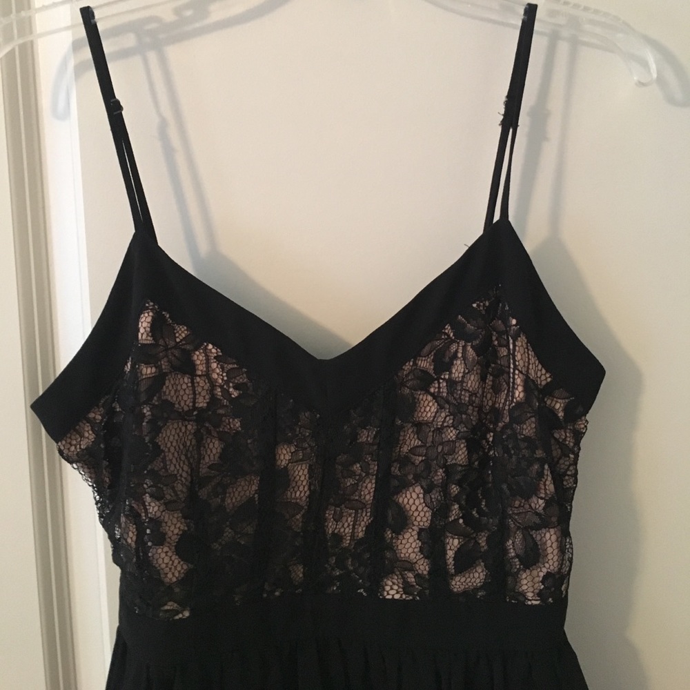 Little black dress with a twist