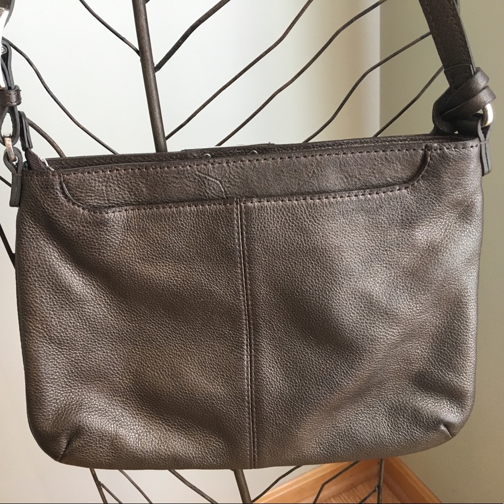 Brighton leather crossbody bag - Picture 3 of 5