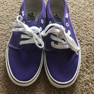 Purple vans