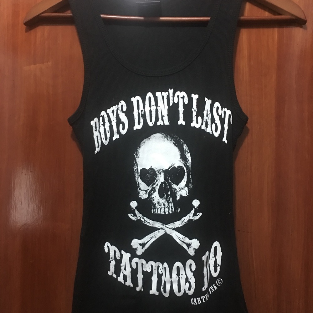 Boys don't last, tattoos do shirt