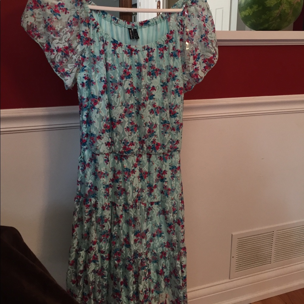 Lace Flower Dress