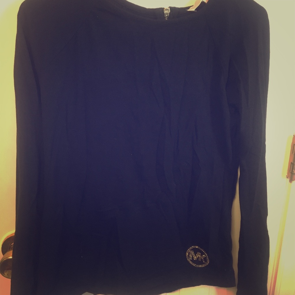 Black MK long sleeve shirt