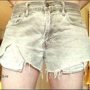 Gap Cut Off Shorts