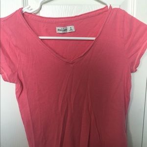 Abercrombie kids v neck shirt