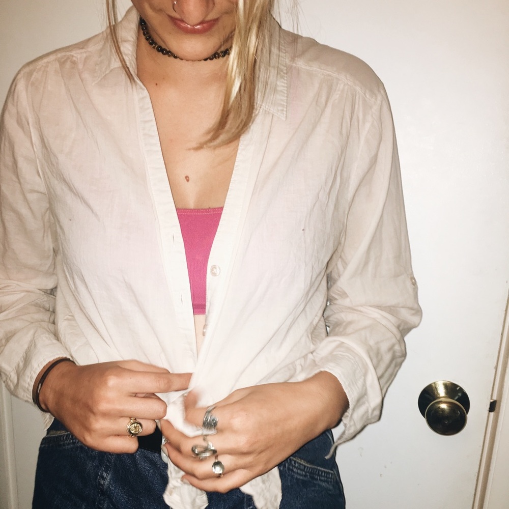 Light pink button down SOLD