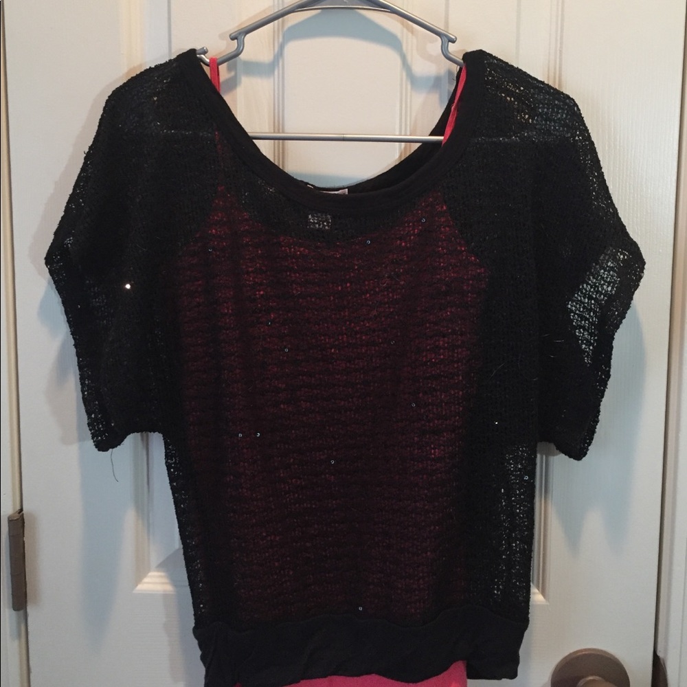 Black cover shirt