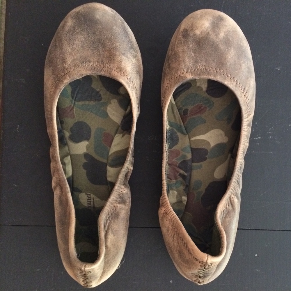 Lucky Brand Leather Flats