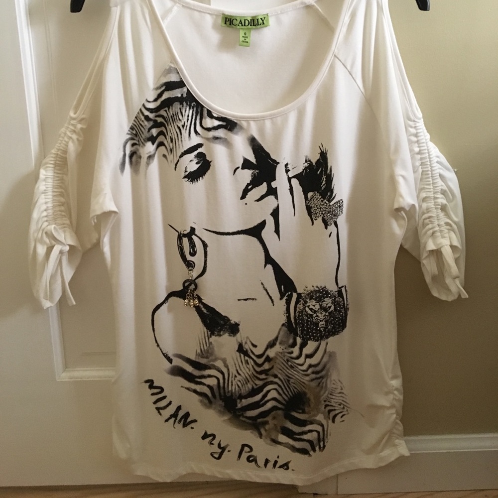 Piccadilly Abstract top -size small