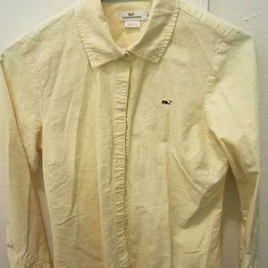 Vineyard vines  yellow shirt