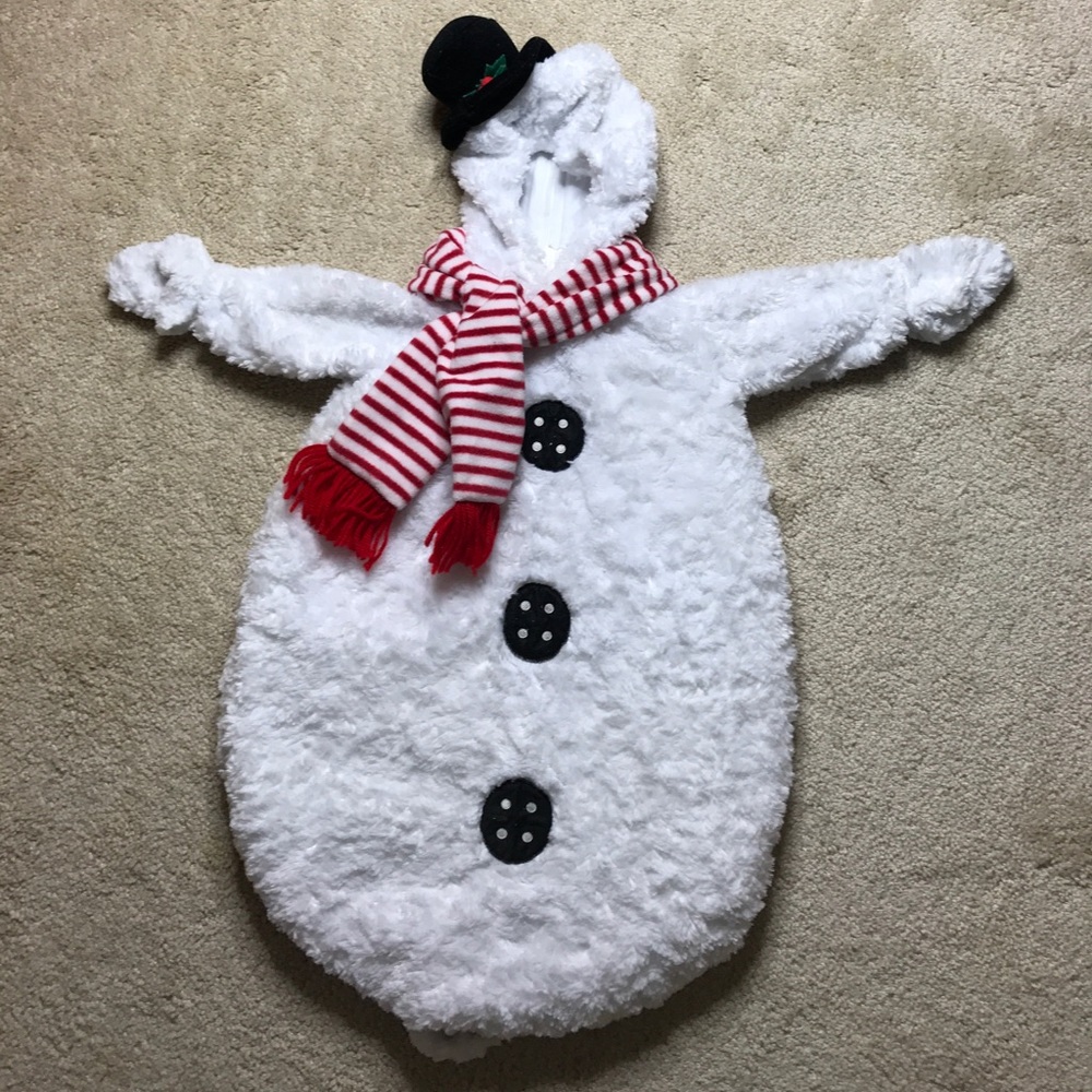 Adorable snowman Baby costume