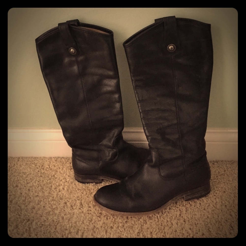 Melissa button frye riding boots