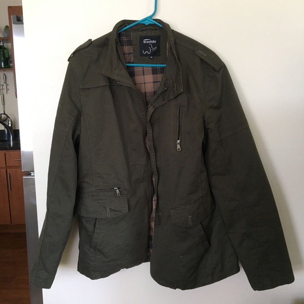 Wantdo Flannel-lined Fall Jacket
