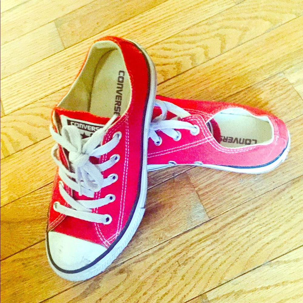Kids Red Converse