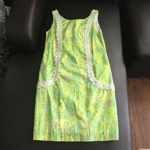 Lilly Pulitzer Shift w/ Pockets in Crazy Cat House