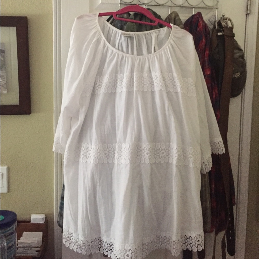 Beautiful cotton lace top