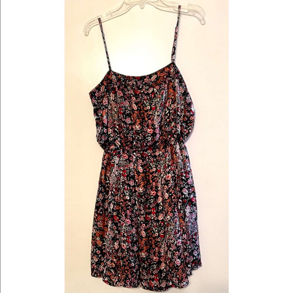 Floral spaghetti strap dress