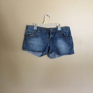 Classic blue jean shorts