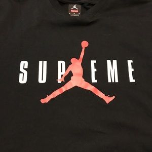 Supreme Jordan t shirt