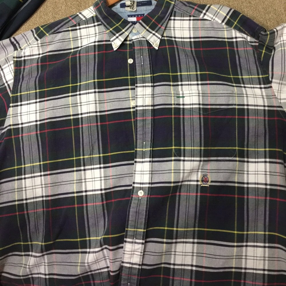 4 Tommy Hilfiger Button Down Shirts