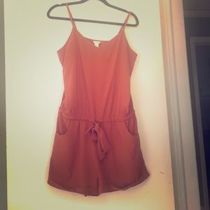 Jcrew silk romper
