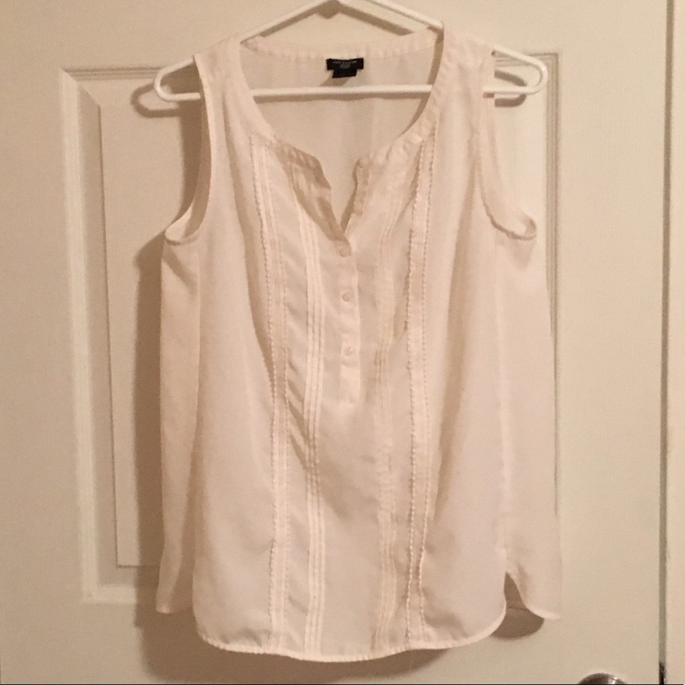 Ann Taylor sleeveless blouse