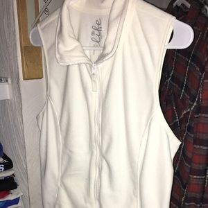 Fleece Vest Cream