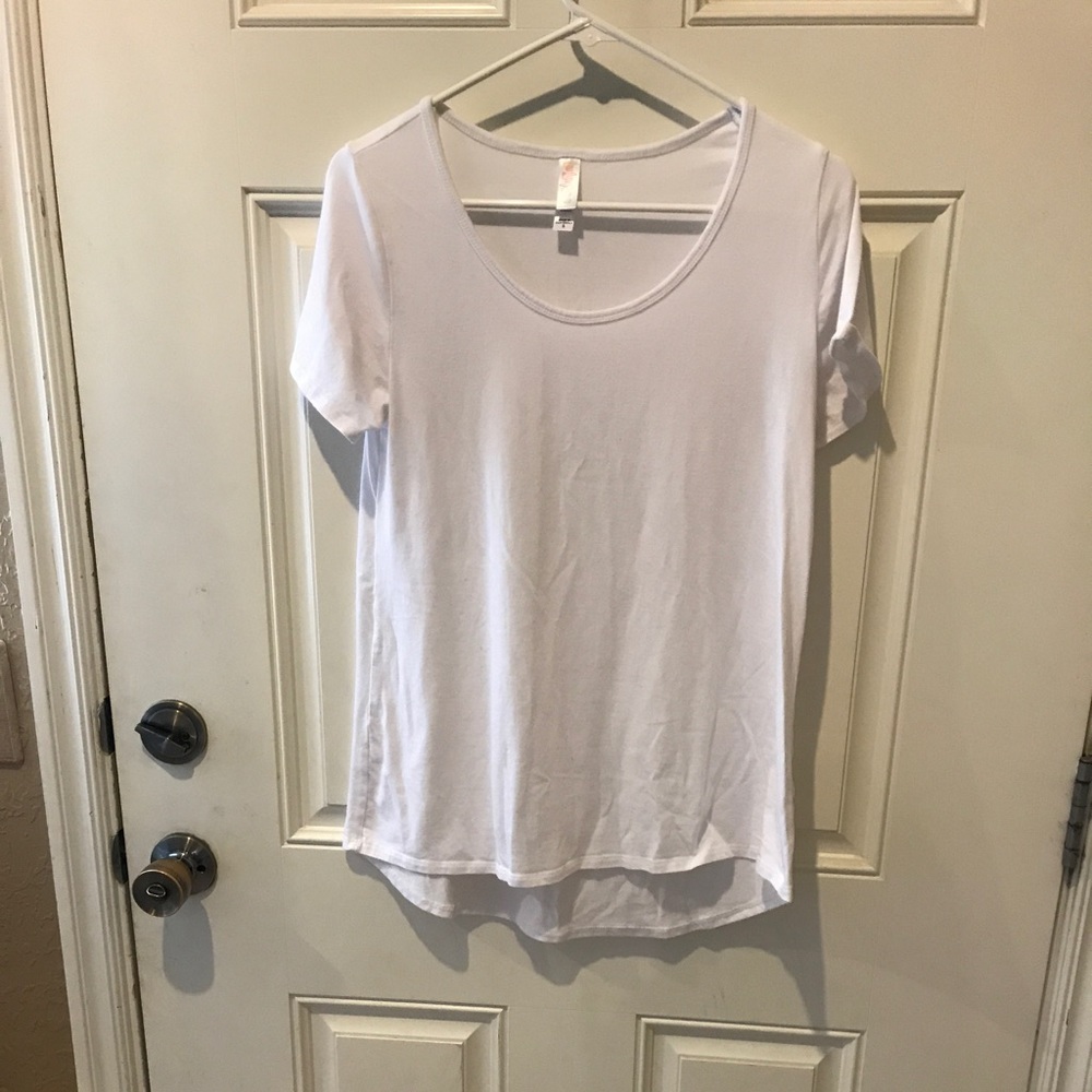 Solid White Classic Tee - image 1