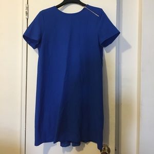 Zara shift dress w/ back pleats